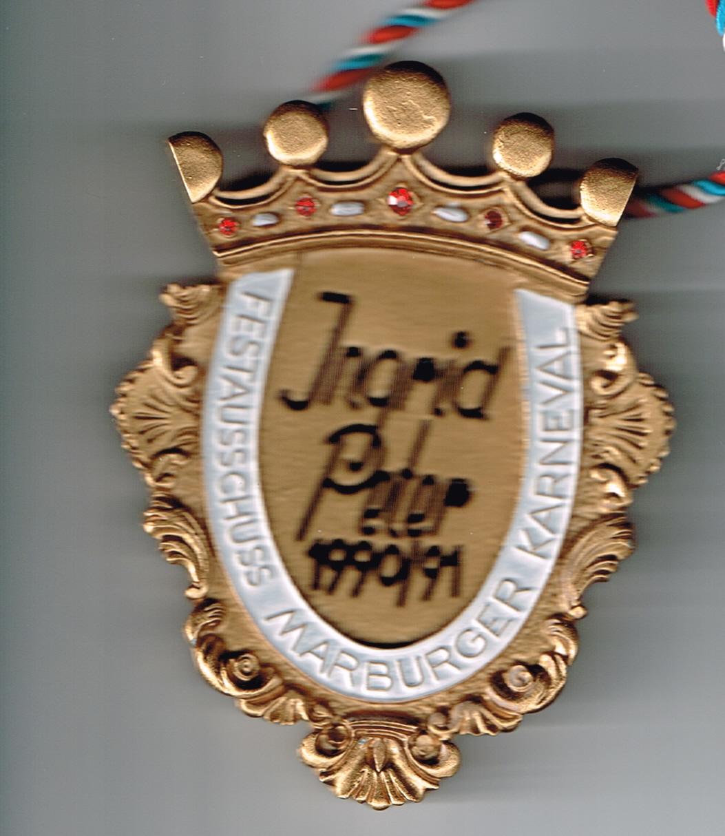 Orden des Prinzenpaares 1990/1991