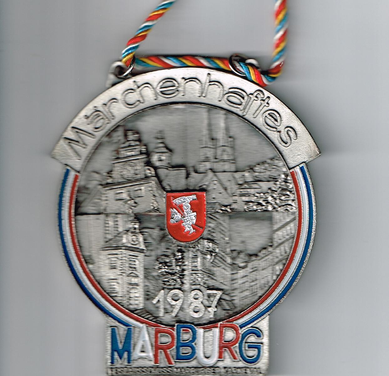 Orden des Festausschuss Marburger Karneval 1986/1987