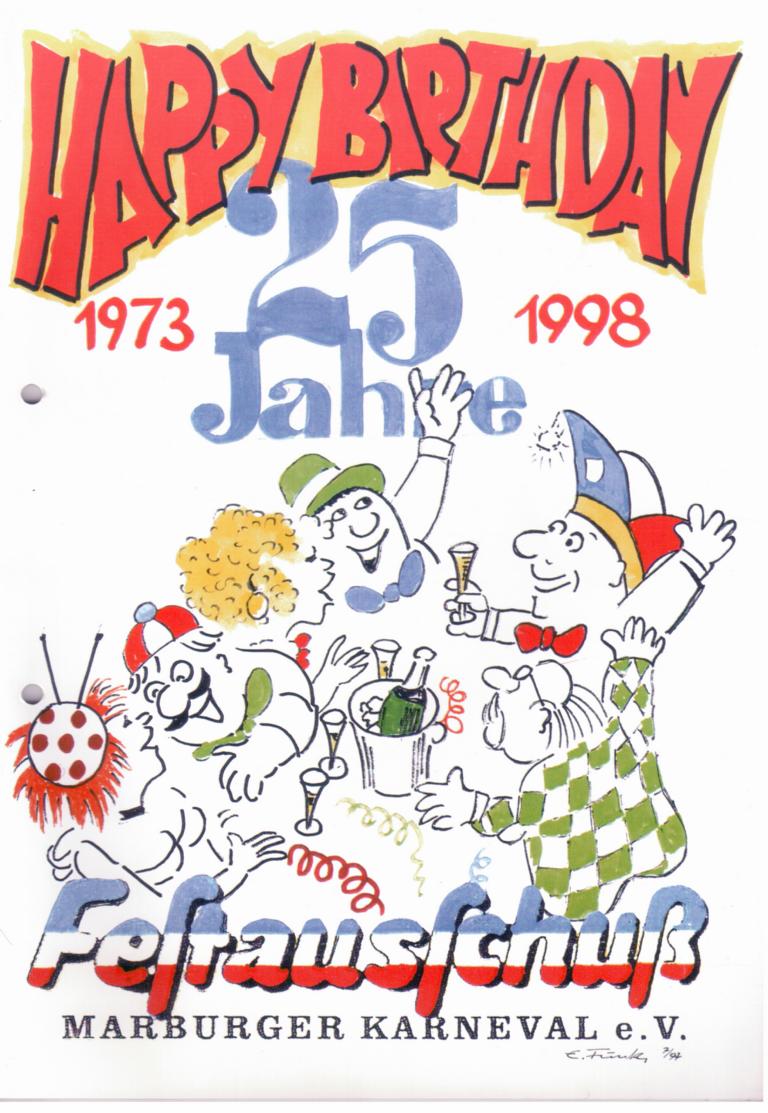 Titel Narrenblatt 1998