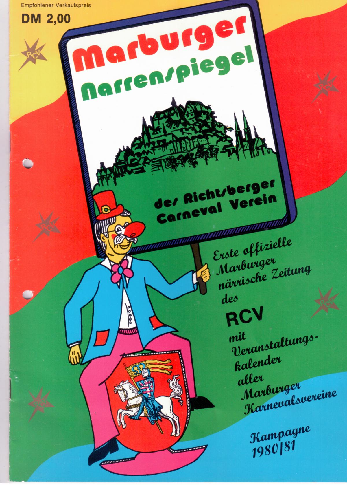 Titel Narrenspiegel 1981
