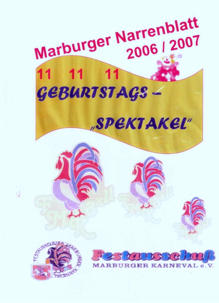 Titel Narrenblatt 2007