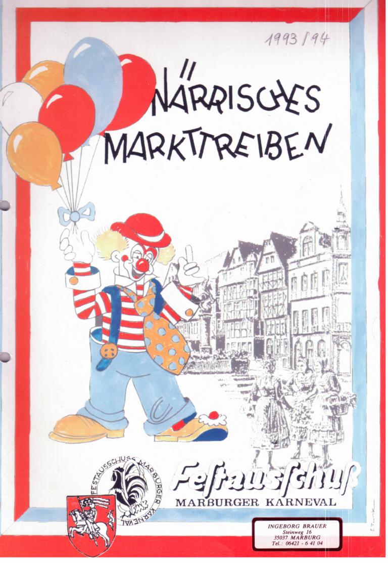 Titel Narrenblatt 1994