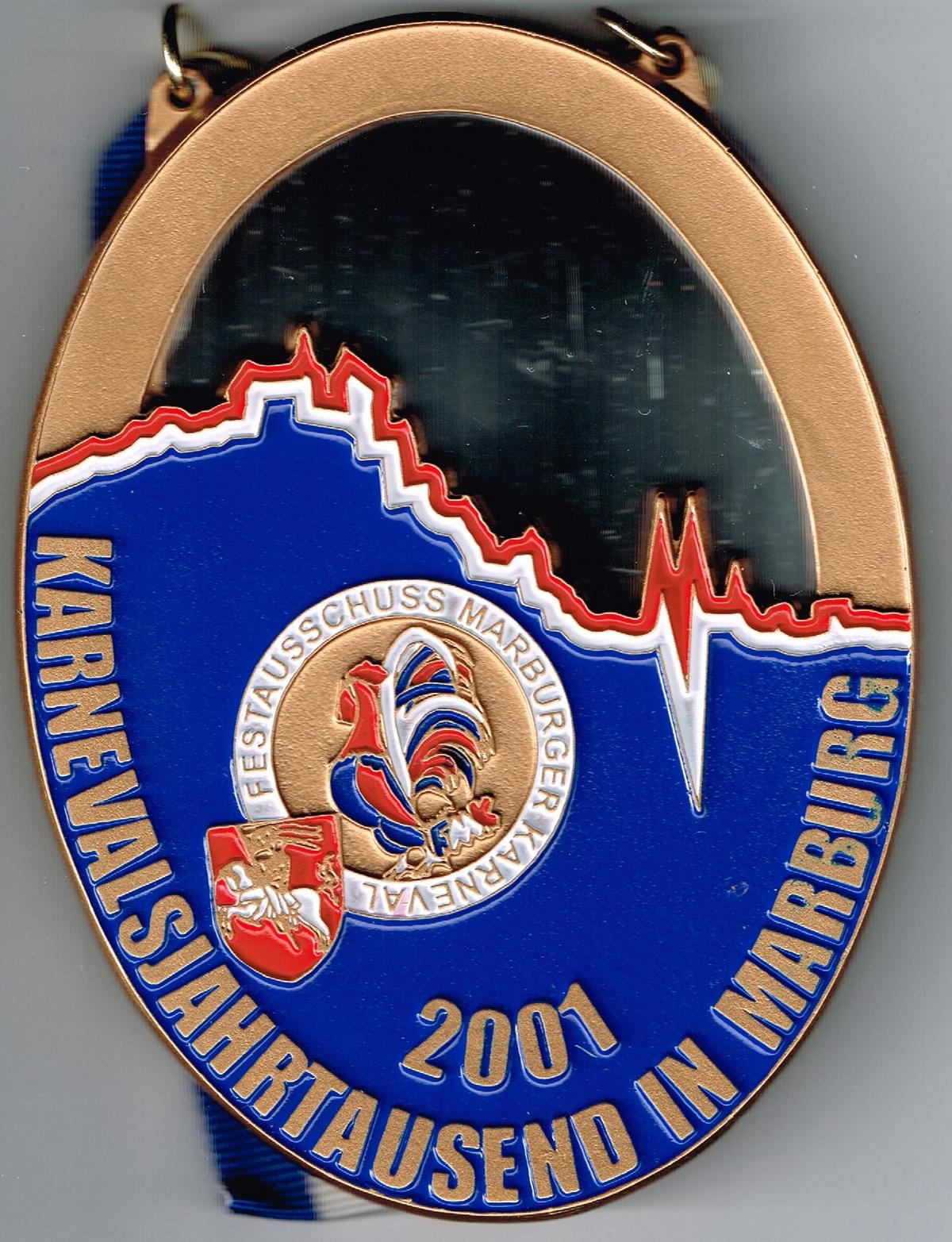 Orden des Festausschuss Marburger Karneval 2000/2001