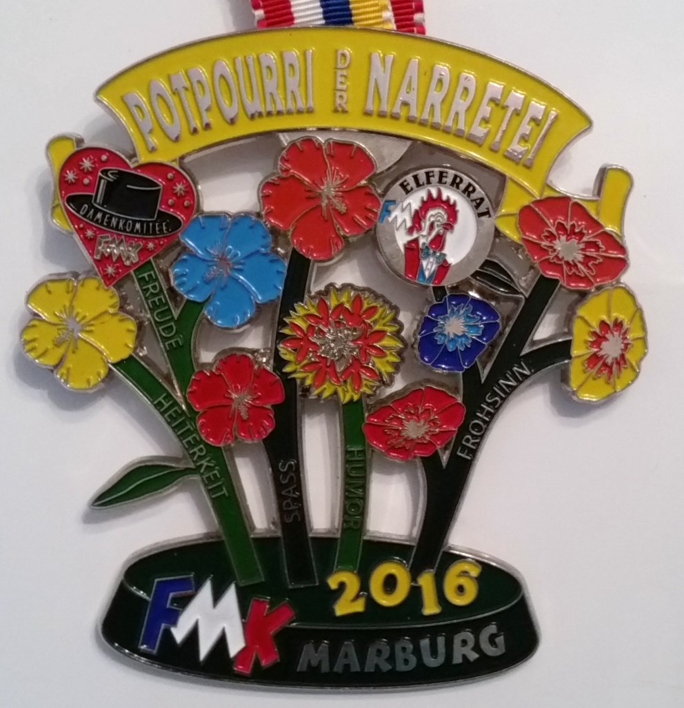 Orden des Festausschuss Marburger Karneval 2015/2016