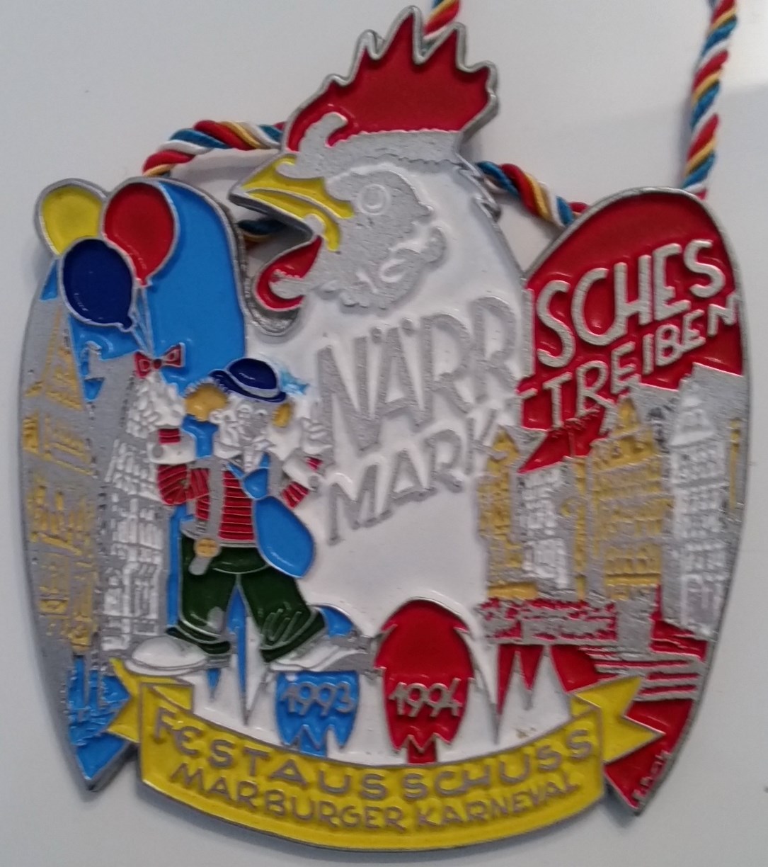 Orden des Festausschuss Marburger Karneval 1993/1994