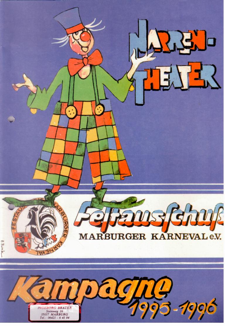 Titel Narrenblatt 1996